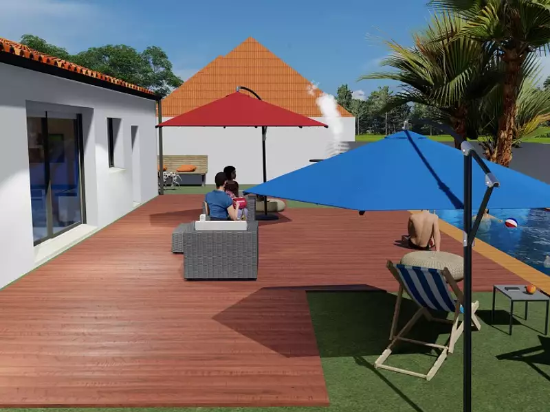 Maison neuve, 84 m² - Saint-Maixent-sur-Vie (85220)