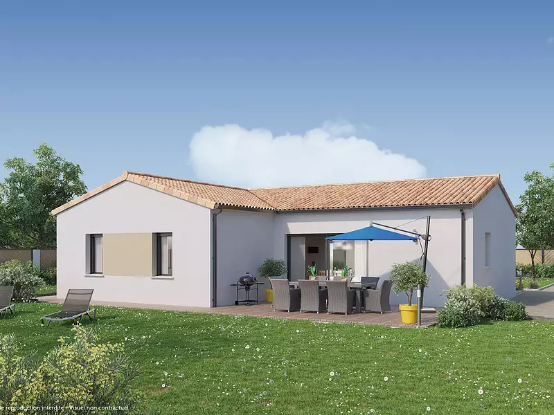 Maison neuve, 89 m² - Artigues-près-Bordeaux (33370)