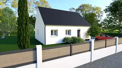 Maison neuve, 80 m²