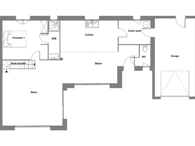 Maison neuve, 125 m² - Plourin (29830)