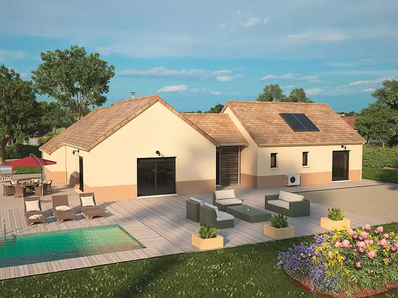 Maison neuve, 120 m² - Franqueville-Saint-Pierre (76520)