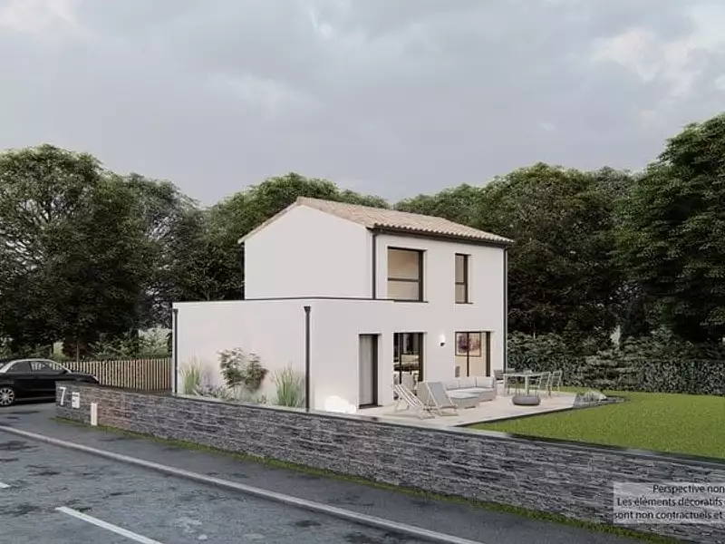 Maison neuve, 78 m² - Pornic (44210)