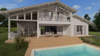 Maison neuve, 136 m²