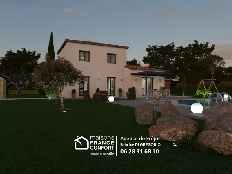 Maison neuve, 95 m² - Fréjus (83600)