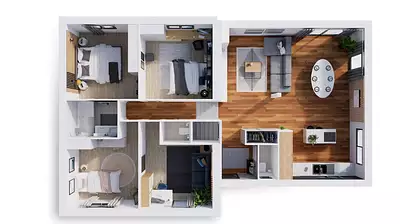 Maison neuve, 91 m²