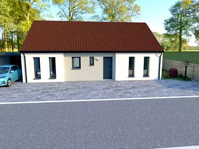 Maison neuve, 93 m²