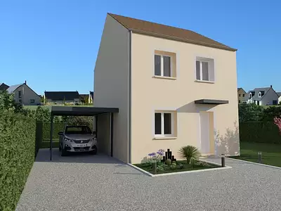 Maison neuve, 74 m²