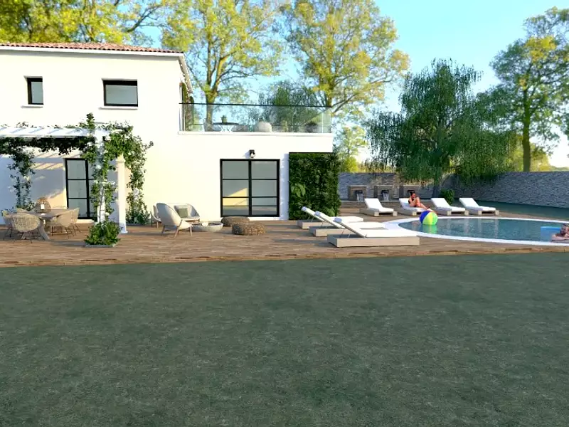 Maison neuve, 95 m² - Camps-la-Source (83170)