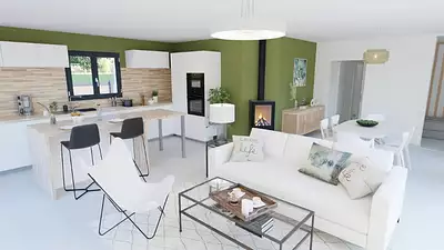 Maison neuve, 93 m²