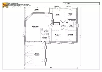 Maison neuve, 115 m²