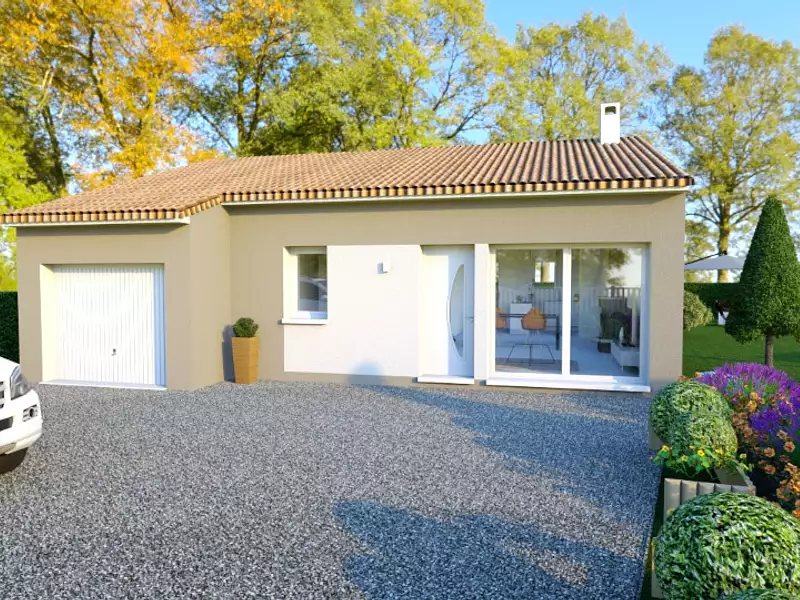 Maison neuve, 76 m² - Théza (66200)