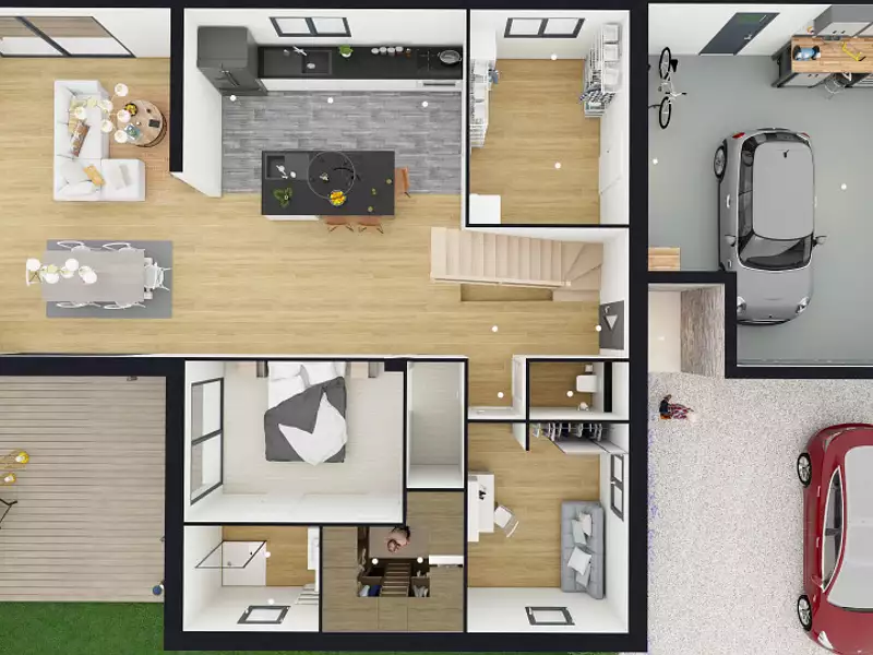 Maison neuve, 152 m² - Merville (31330)