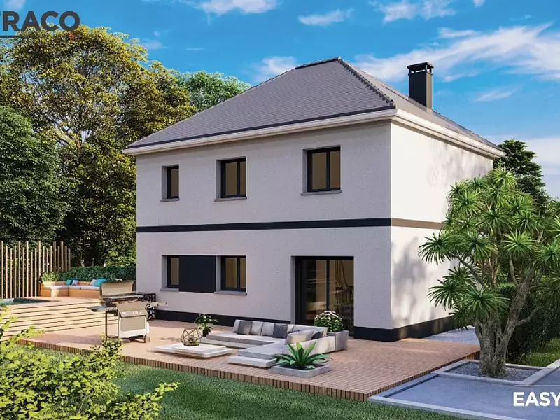 Maison neuve, 100 m² - Bréauté (76110)