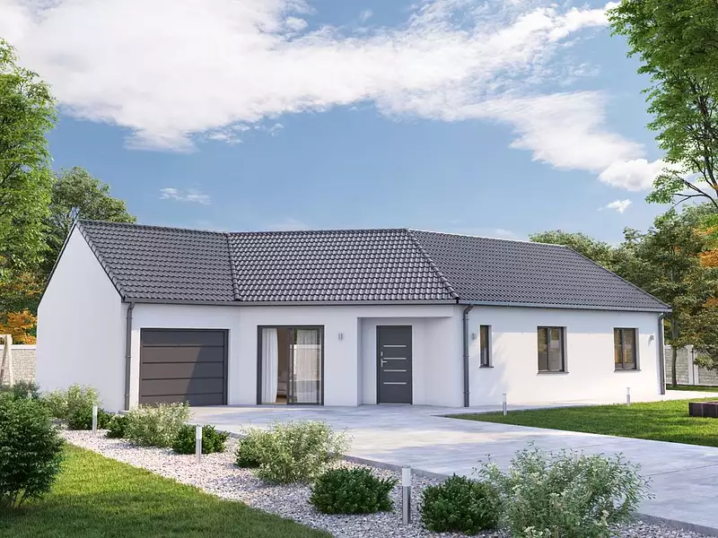 Maison neuve, 100 m² - Bayel (10310)