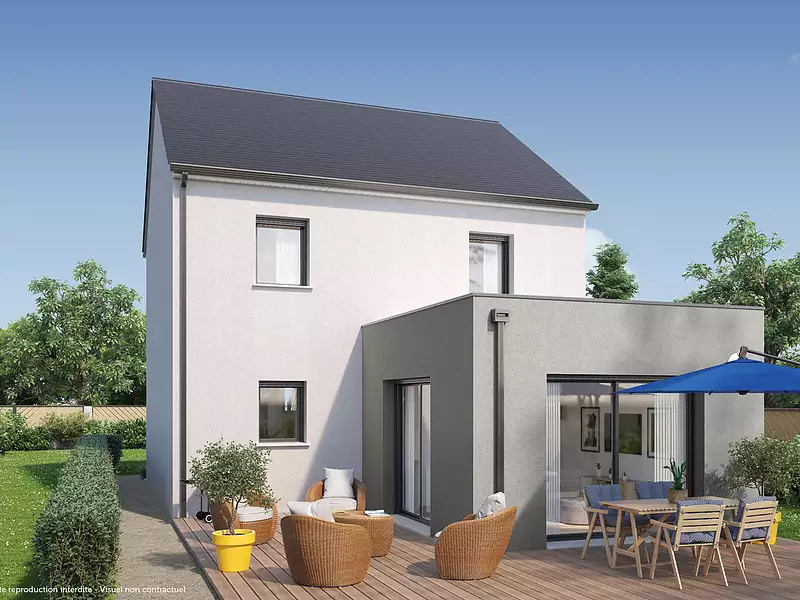 Maison neuve, 110 m² - Teillé (44440)