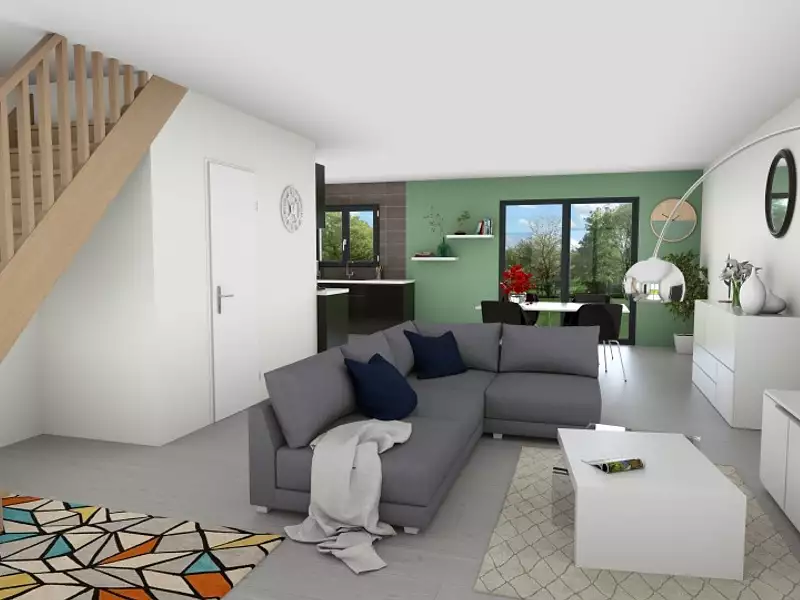 Maison neuve, 81 m² - Pont-l'Evêque (14130)