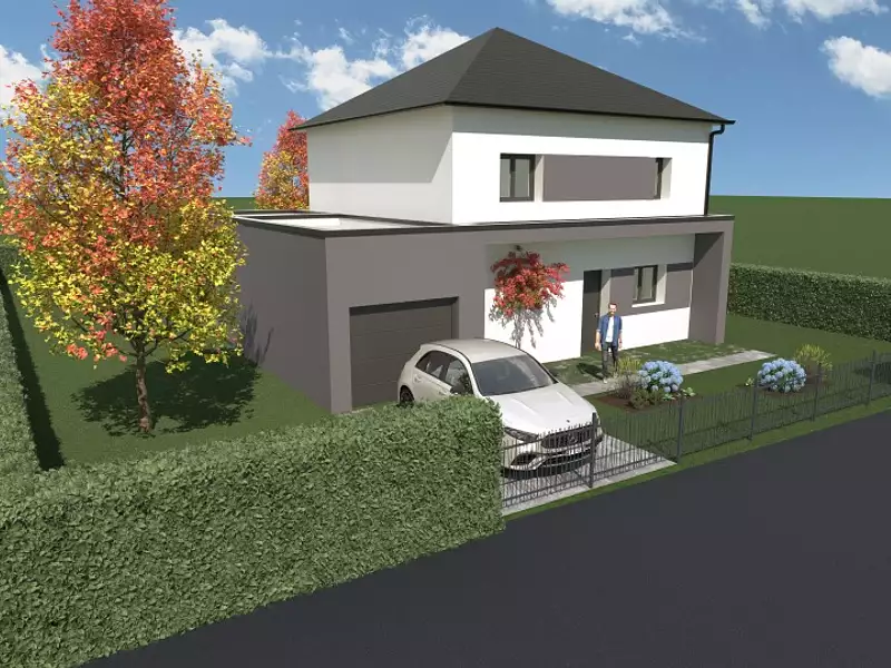Maison neuve, 100 m² - Saint-Amand-les-Eaux (59230)
