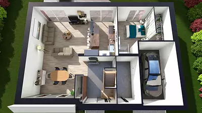 Maison neuve, 136 m²