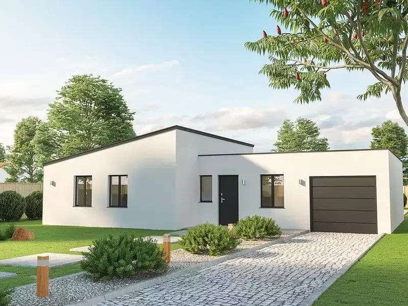 Maison neuve, 70 m² - Saint-Jean-de-Beugné (85210)