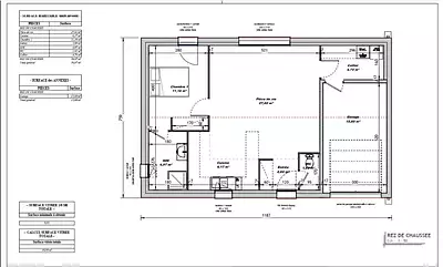 Maison neuve, 58 m²