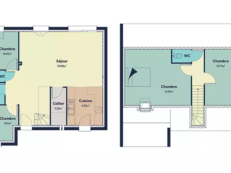 Maison neuve, 73 m² - Feuges (10150)
