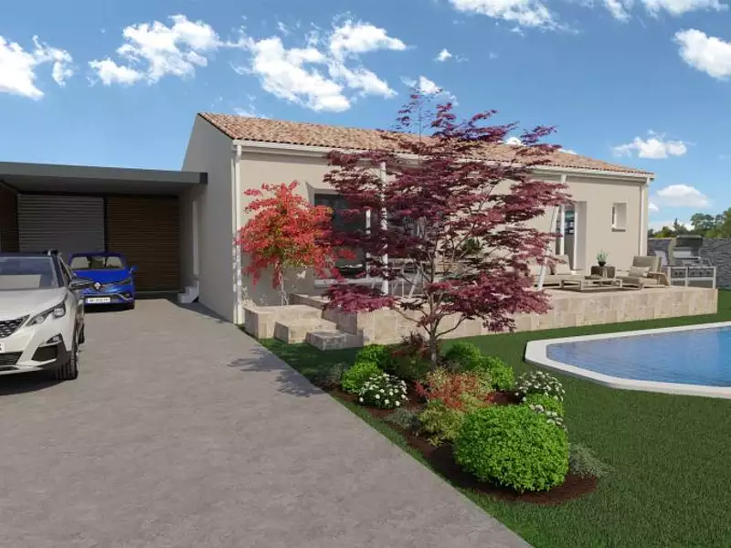 Maison neuve - Cheval-Blanc (84460)