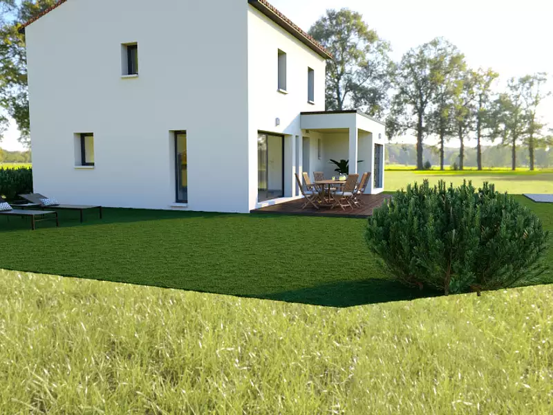 Maison neuve, 91 m² - Anneyron (26140)