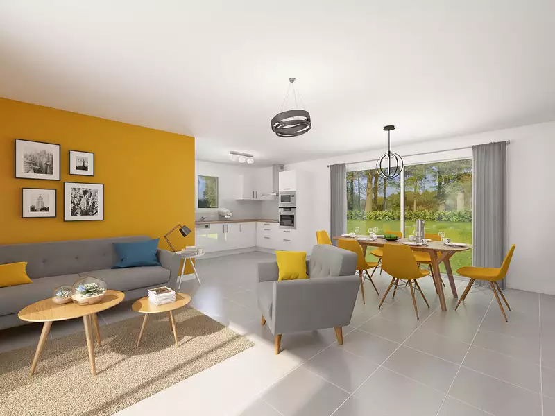 Maison neuve, 99 m² - Pipriac (35550)