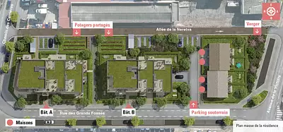 Un écoquartier  paisible et connecté à Orly