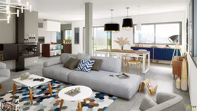 Maison neuve, 118 m²