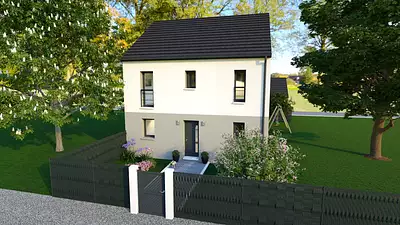 Maison neuve, 103,48 m²