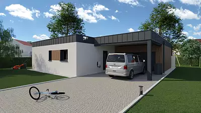 Terrain à bâtir, 500 m²