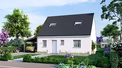 Maison neuve, 82,76 m²