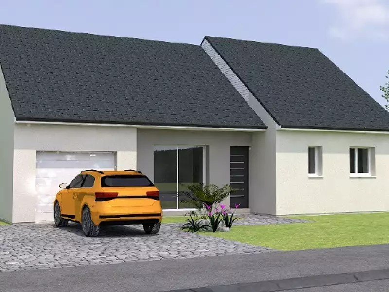 Maison neuve, 85 m² - Rives-du-Loir-en-Anjou (49140)