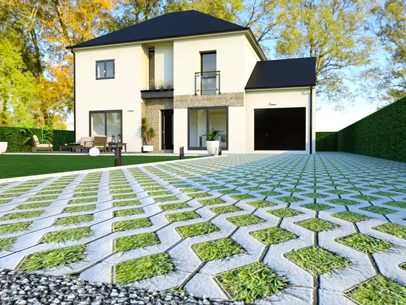Maison neuve, 125 m² - Carpiquet (14650)