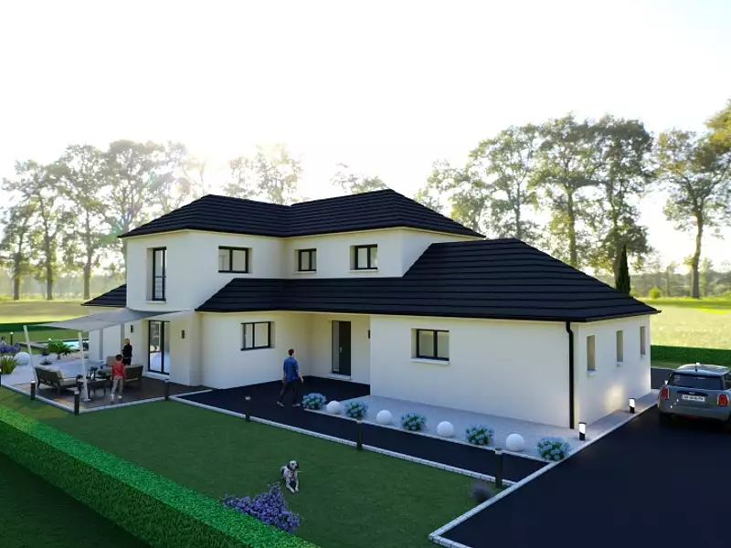 Maison neuve, 195 m² - Bernienville (27180)