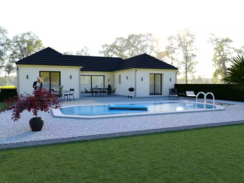 Maison neuve, 112 m² - La Chaussée-d'Ivry (28260)