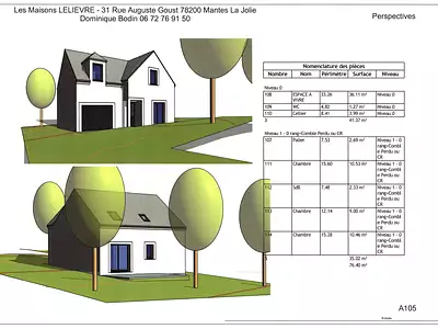 Maison neuve, 76 m²