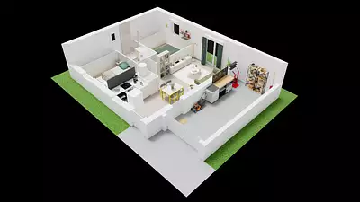 Maison neuve, 50 m²