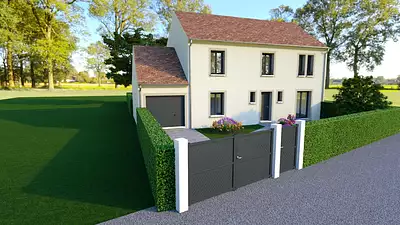 Maison neuve, 112,86 m²