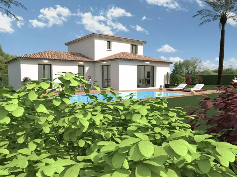 Maison neuve, 122 m² - Lorgues (83510)