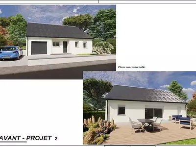 Maison neuve, 73 m²