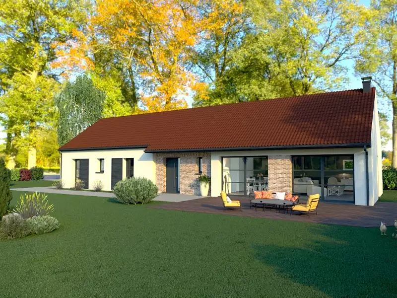 Maison neuve, 141 m² - Beuvry (62660)