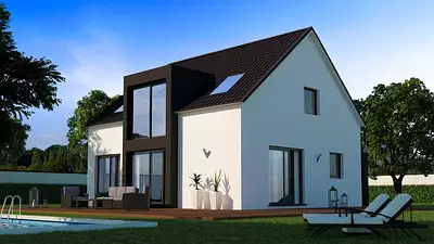 Maison neuve, 95 m²