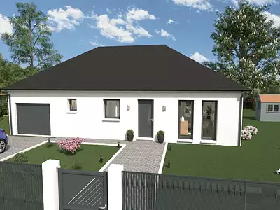 Maison neuve, 84,29 m²