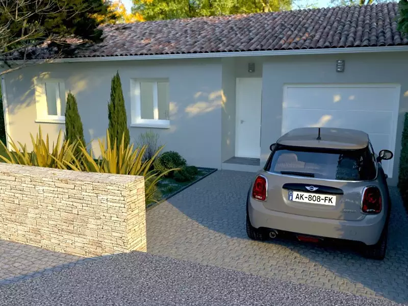 Maison neuve, 90 m² - Madirac (33670)