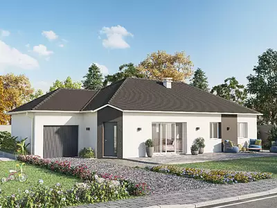 Maison neuve, 100 m² - Bagnères-de-Bigorre (65200)