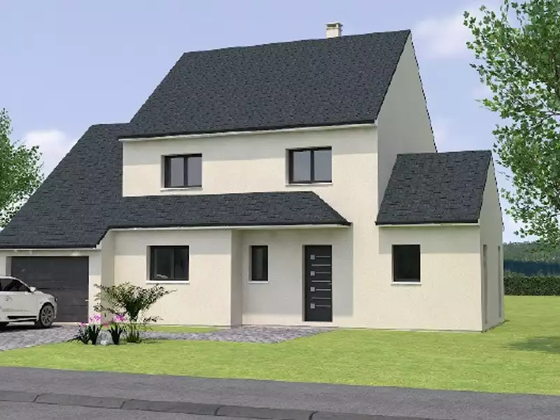Maison neuve, 121 m² - Saint-Melaine-sur-Aubance (49610)