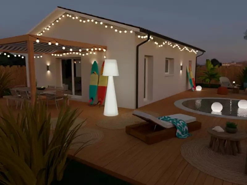 Maison neuve - Vielle-Saint-Girons (40560)