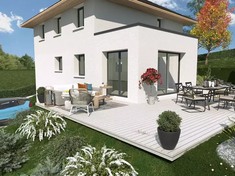 Maison neuve, 128 m² - Drumettaz-Clarafond (73420)